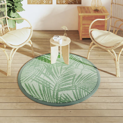 Tappeto da Esterno ARAKIL Verde ÃƒËœ120 cm in PP