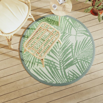 Tappeto da Esterno ARAKIL Verde ÃƒËœ120 cm in PP