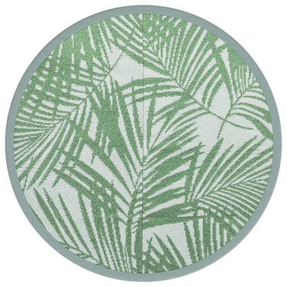 Tappeto da Esterno ARAKIL Verde Ø160 cm in PP
