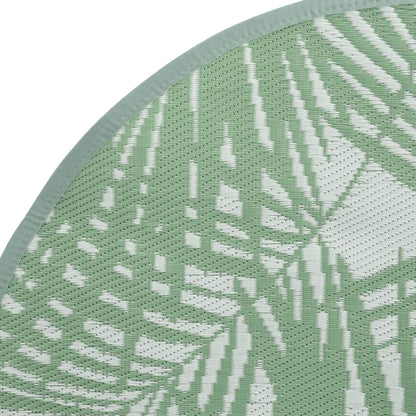 Tappeto da Esterno ARAKIL Verde Ø160 cm in PP
