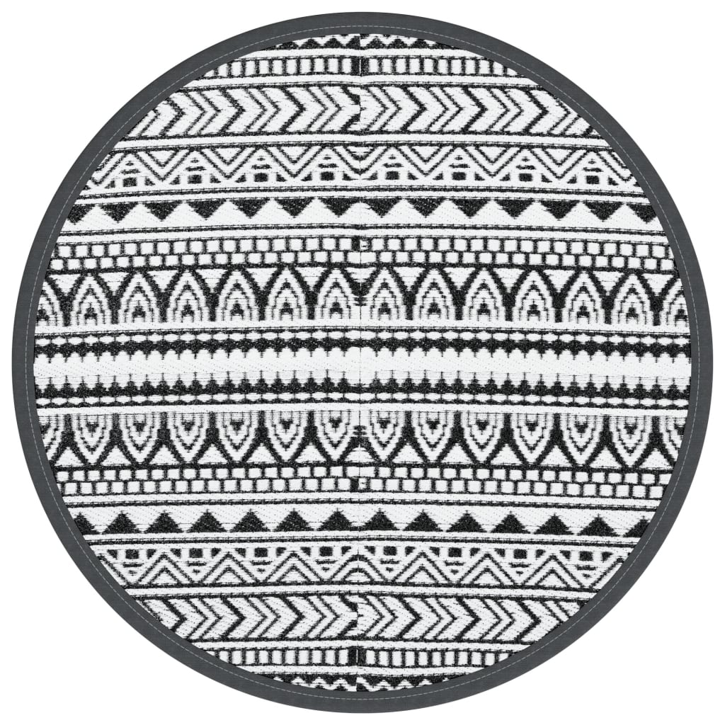 Tappeto da Esterni ARAKIL Nero ÃƒËœ200 cm in PP