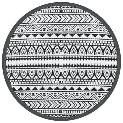 Tappeto da Esterni ARAKIL Nero ÃƒËœ200 cm in PP