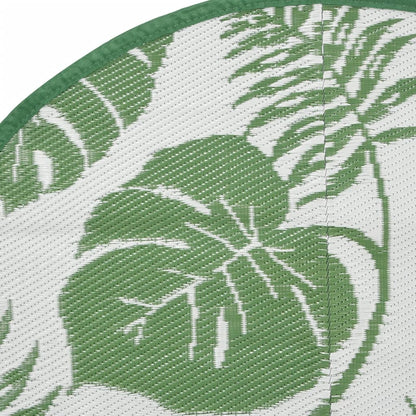Tappeto da Esterno ARAKIL Verde Ø120 cm in PP