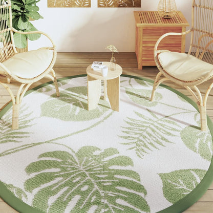 Tappeto da Esterno ARAKIL Verde Ã˜200 cm in PP