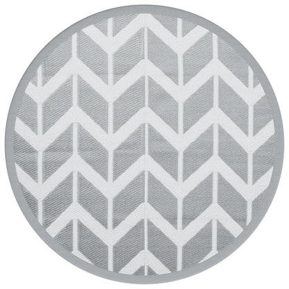 Tappeto da Esterno ARAKIL Grigio ÃƒËœ120 cm in PP