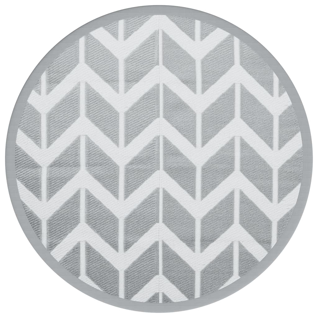 Tappeto da Esterno ARAKIL Grigio ÃƒËœ120 cm in PP