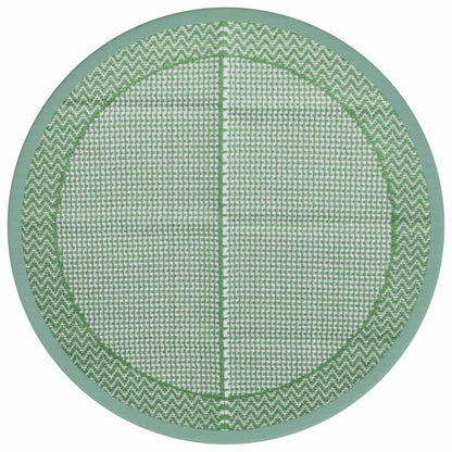 Tappeto da Esterno ARAKIL Verde Ø120 cm in PP