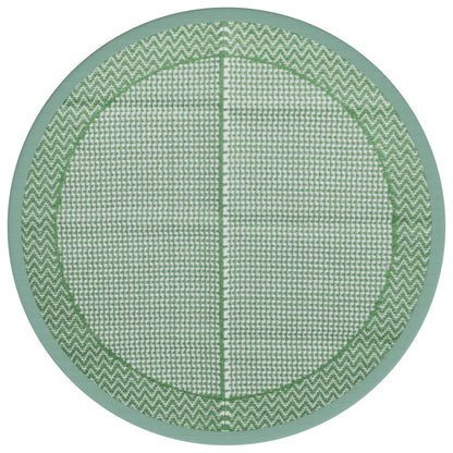 Tappeto da Esterno ARAKIL Verde Ø160 cm in PP