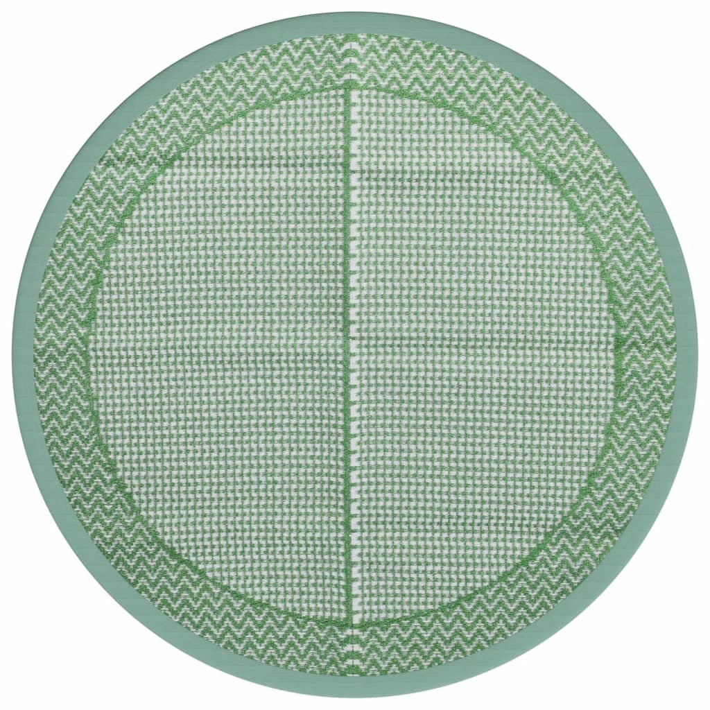 Tappeto da Esterno ARAKIL Verde Ø200 cm in PP