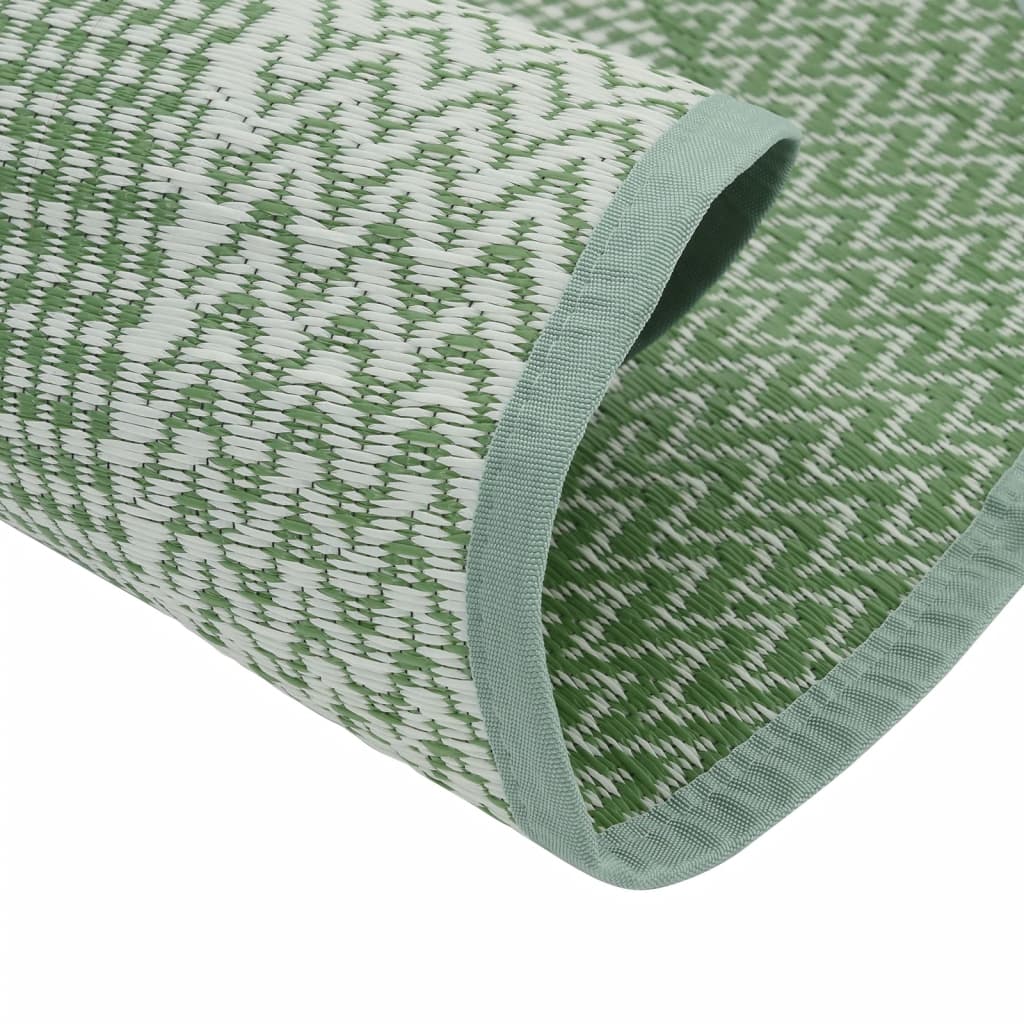 Tappeto da Esterno ARAKIL Verde Ø200 cm in PP
