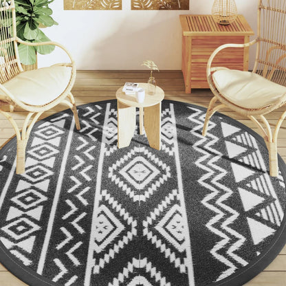 Tappeto da Esterni ARAKIL Nero ÃƒËœ200 cm in PP