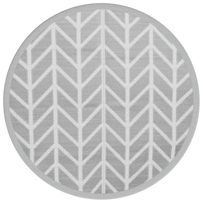 Tappeto da Esterno ARAKIL Grigio ÃƒËœ120 cm in PP