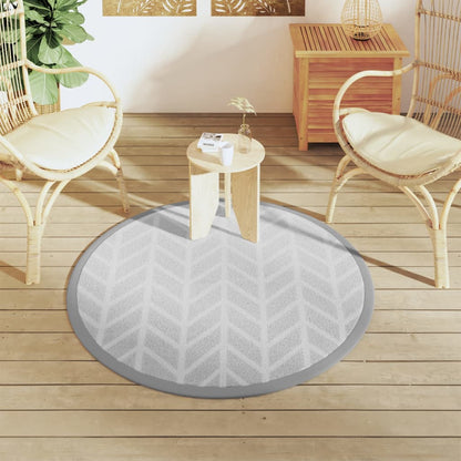 Tappeto da Esterno ARAKIL Grigio ÃƒËœ120 cm in PP