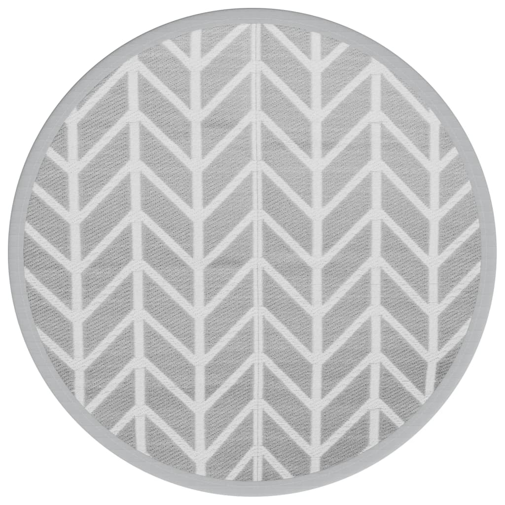 Tappeto da Esterno ARAKIL Grigio ÃƒËœ160 cm in PP