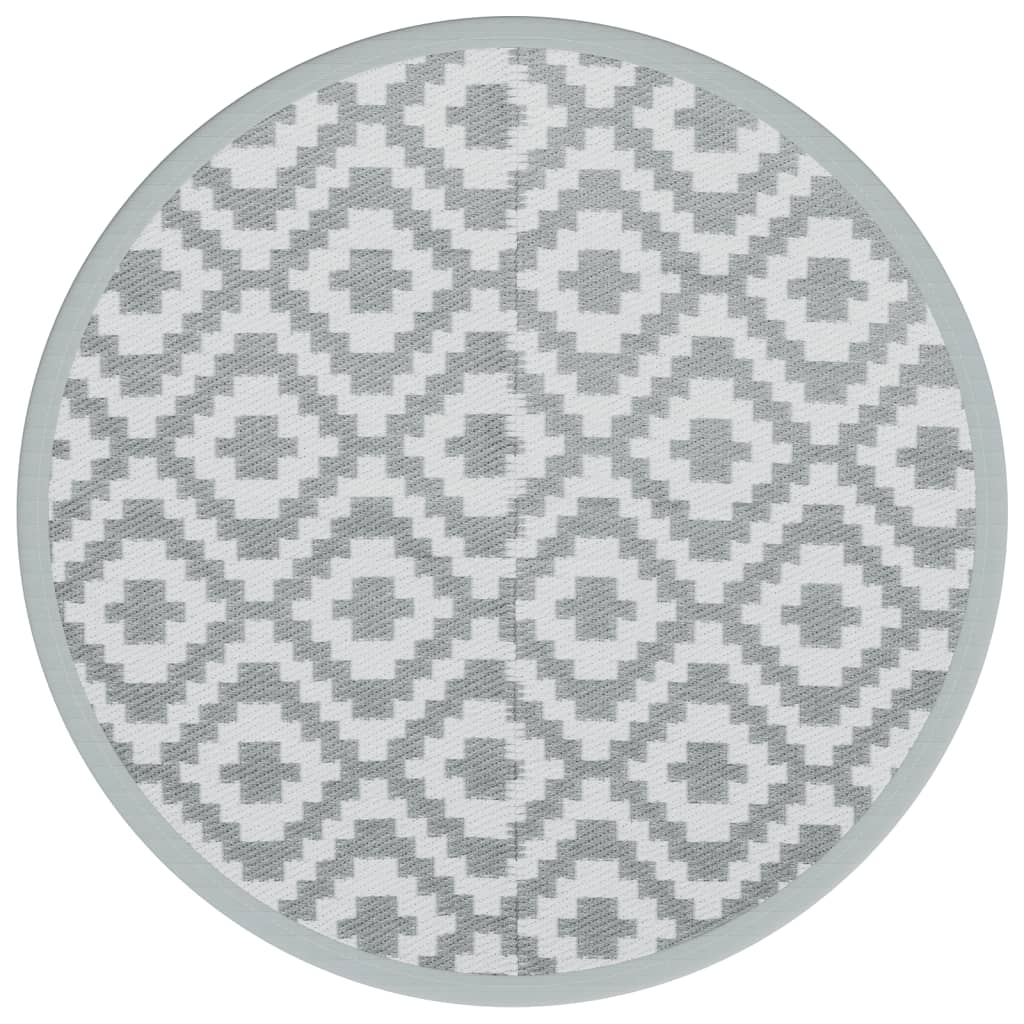 Tappeto da Esterno ARAKIL Grigio ÃƒËœ120 cm in PP