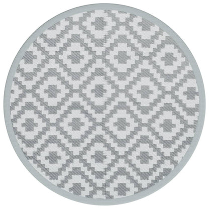Tappeto da Esterno ARAKIL Grigio ÃƒËœ160 cm in PP