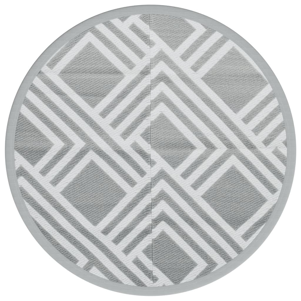 Tappeto da Esterno ARAKIL Grigio ÃƒËœ120 cm in PP