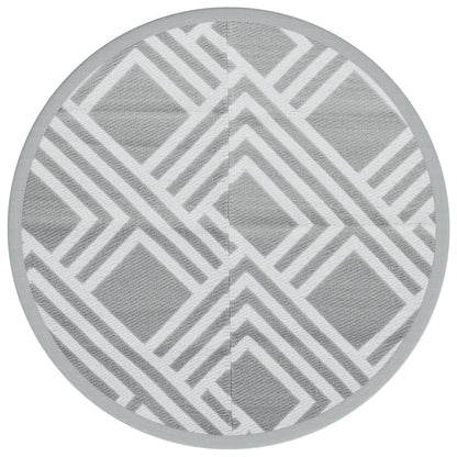 Tappeto da Esterno ARAKIL Grigio ÃƒËœ120 cm in PP