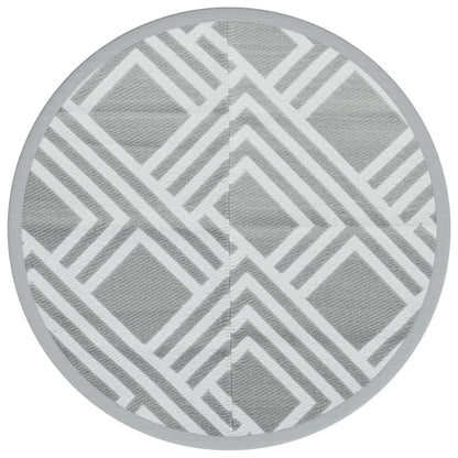 Tappeto da Esterno ARAKIL Grigio ÃƒËœ160 cm in PP