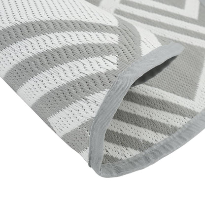 Tappeto da Esterno ARAKIL Grigio Ã˜160 cm in PP