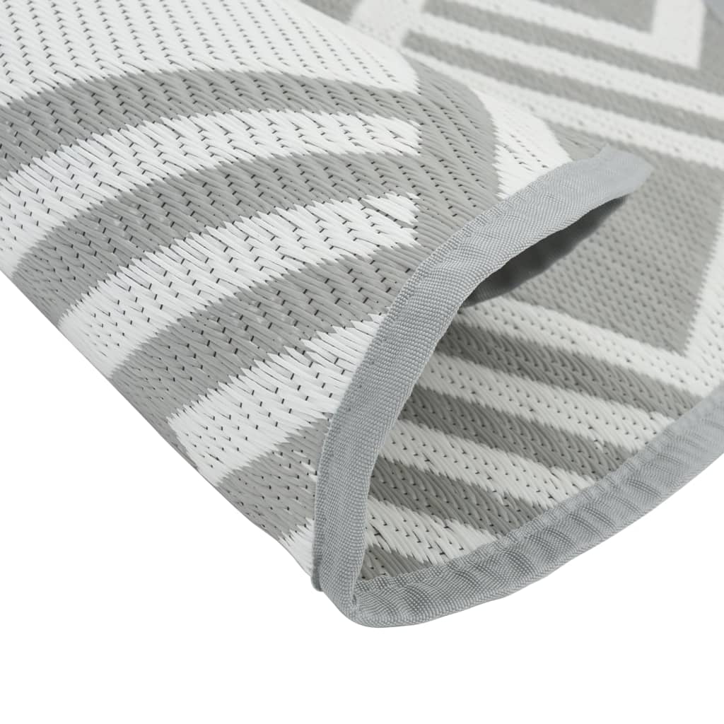 Tappeto da Esterno ARAKIL Grigio ÃƒËœ160 cm in PP