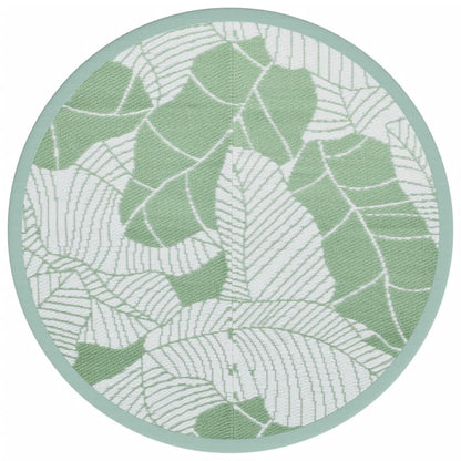Tappeto da Esterno ARAKIL Verde Ø160 cm in PP