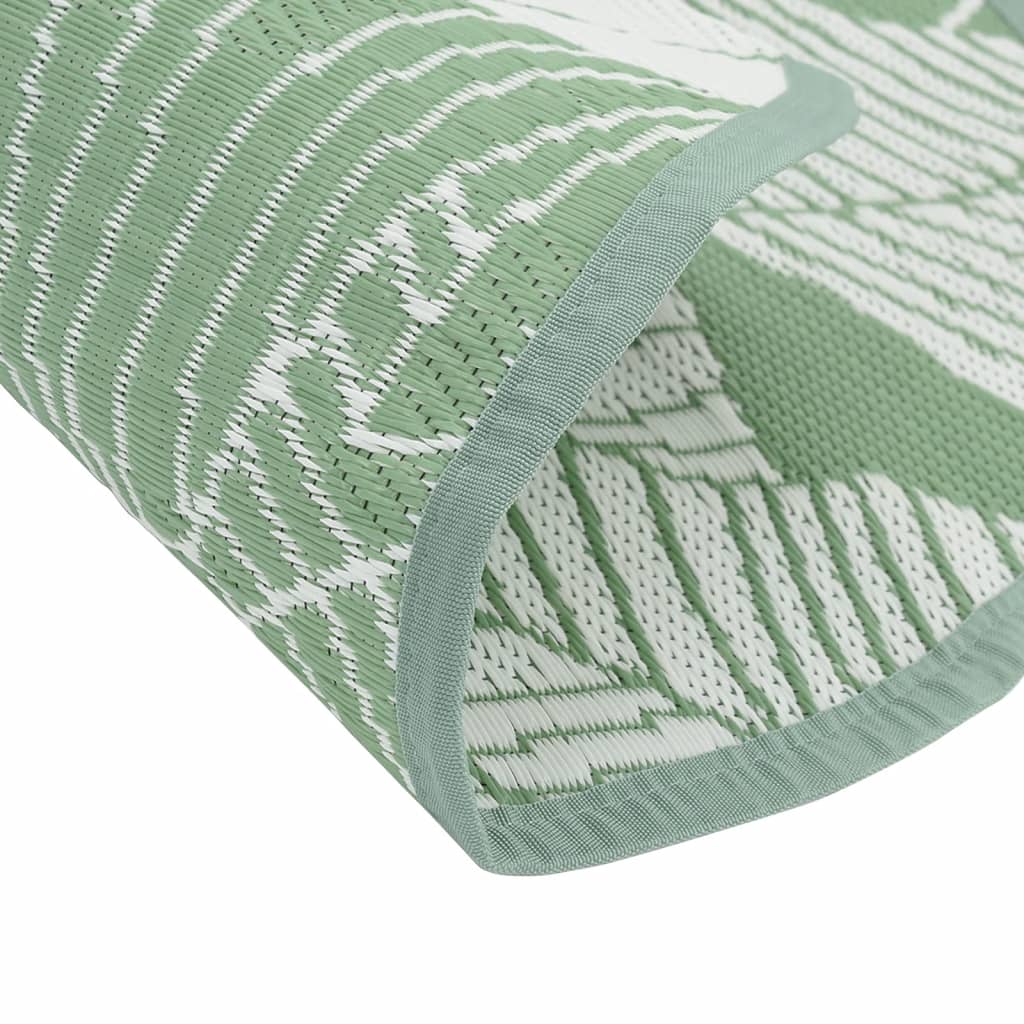 Tappeto da Esterno ARAKIL Verde Ø160 cm in PP