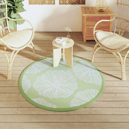 Tappeto da Esterno ARAKIL Verde ÃƒËœ120 cm in PP