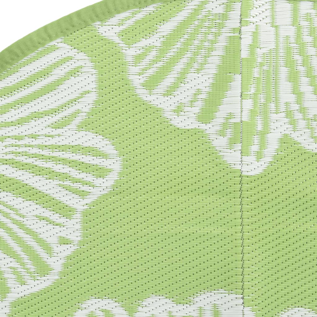 Tappeto da Esterno ARAKIL Verde ÃƒËœ120 cm in PP