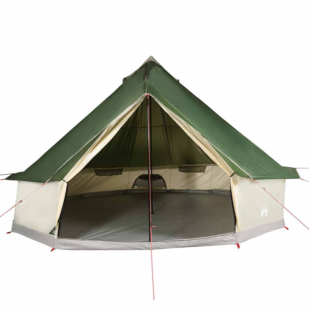 Tenda Familiare Tipi per 6 Persone Verde Impermeabile