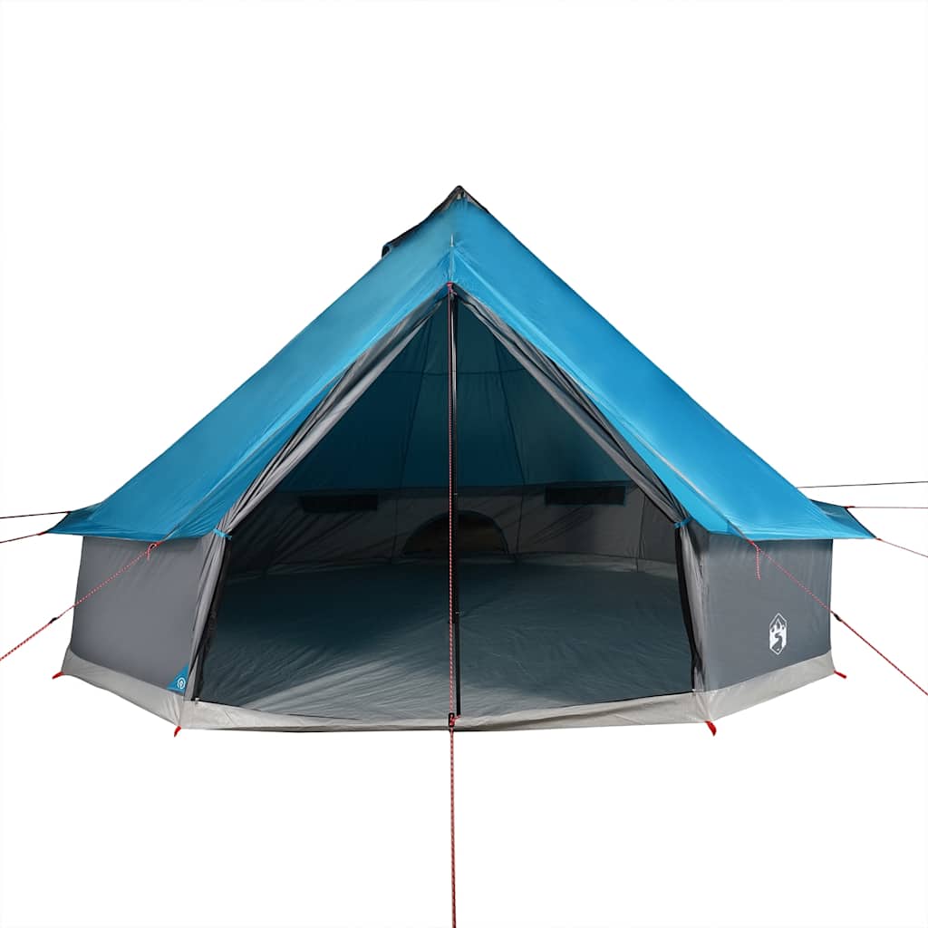 Tenda Familiare Tipi per 6 Persone Blu Impermeabile