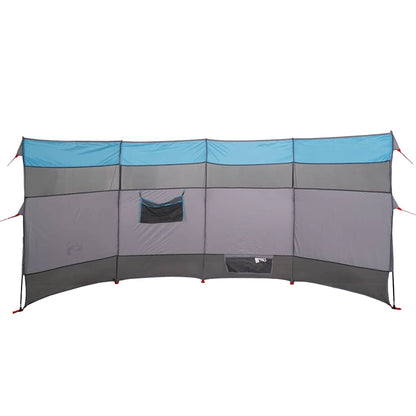 Frangivento da Campeggio Blu 366x152x152 cm Impermeabile
