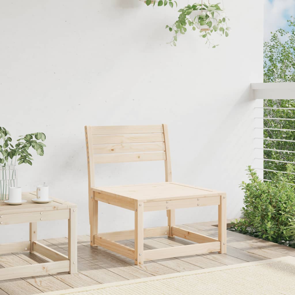 Divano da Giardino in Legno Massello di Pino