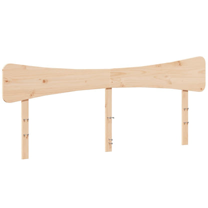 Testiera 200 cm in Legno Massello di Pino