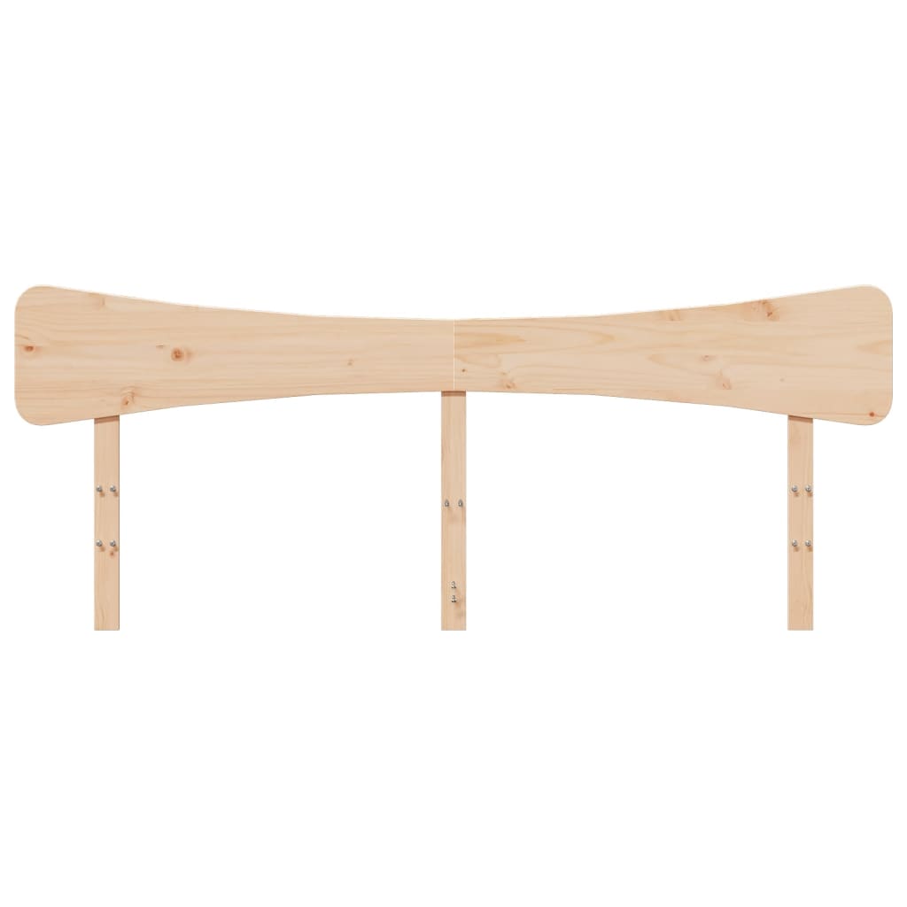 Testiera 200 cm in Legno Massello di Pino