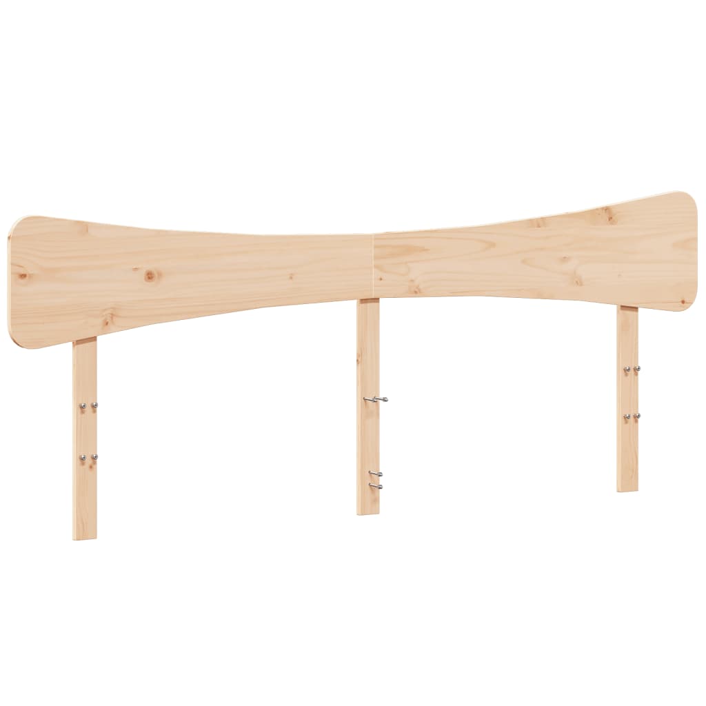 Testiera 180 cm in Legno Massello di Pino