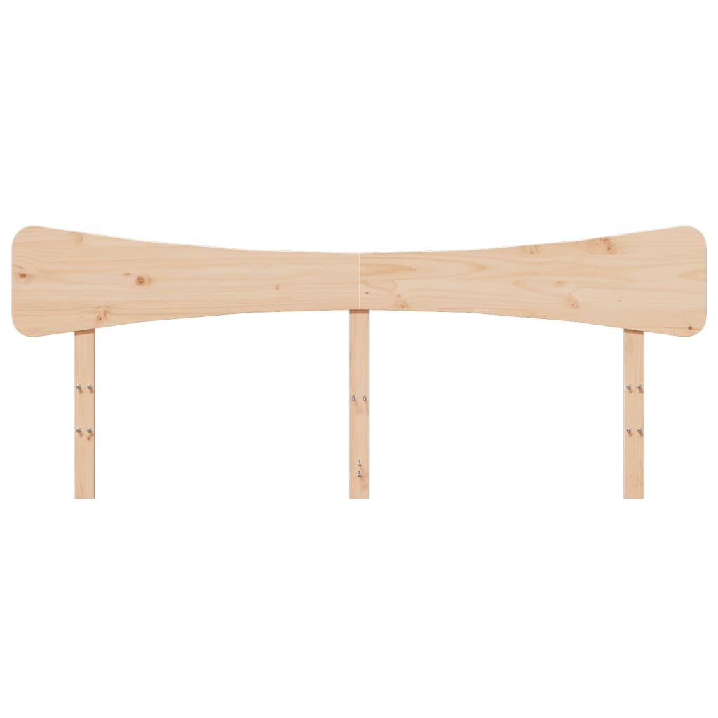 Testiera 180 cm in Legno Massello di Pino