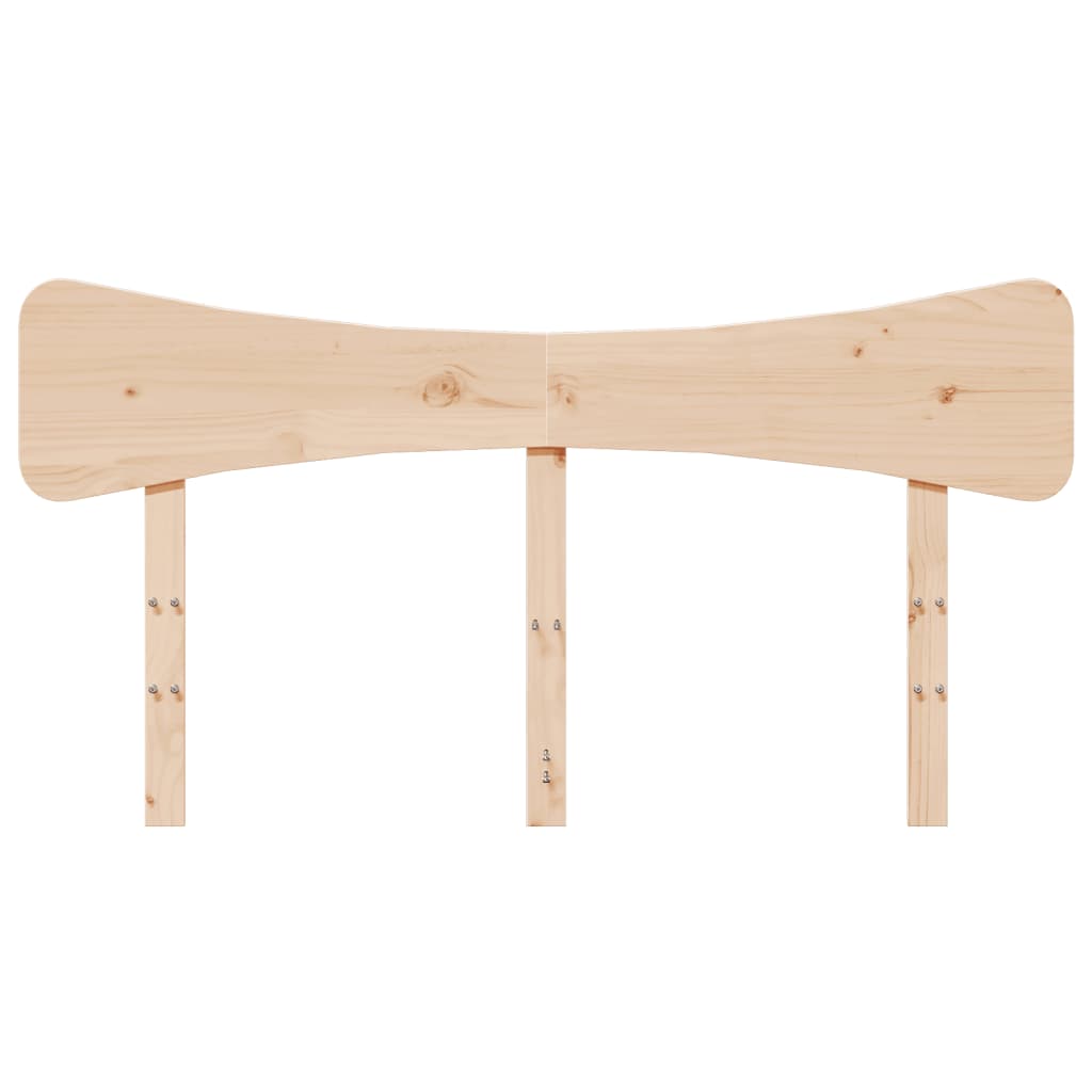 Testiera 140 cm in Legno Massello di Pino