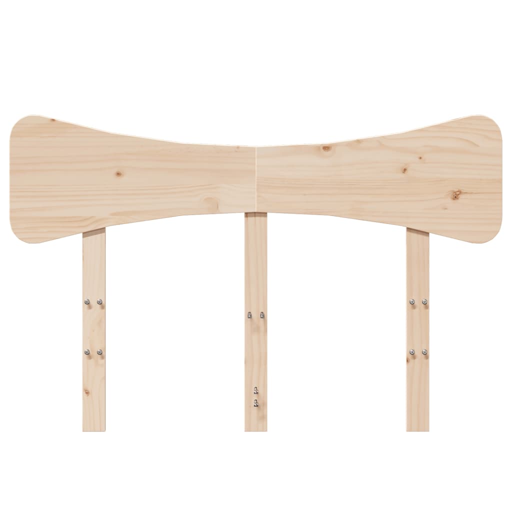 Testiera 135 cm in Legno Massello di Pino
