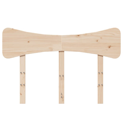 Testiera 120 cm in Legno Massello di Pino