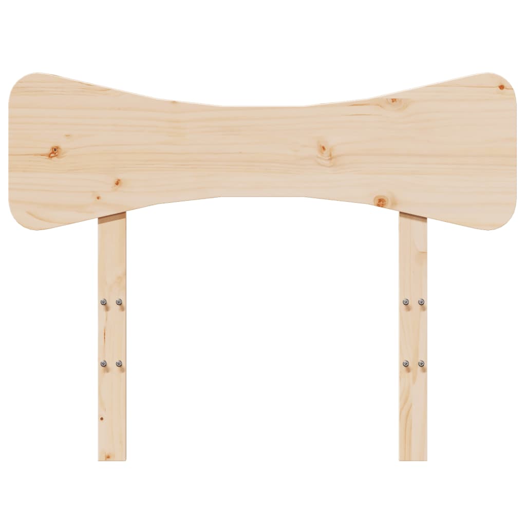 Testiera 75 cm in Legno Massello di Pino