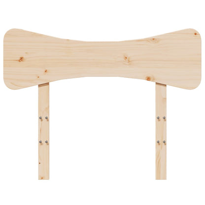 Testiera 75 cm in Legno Massello di Pino