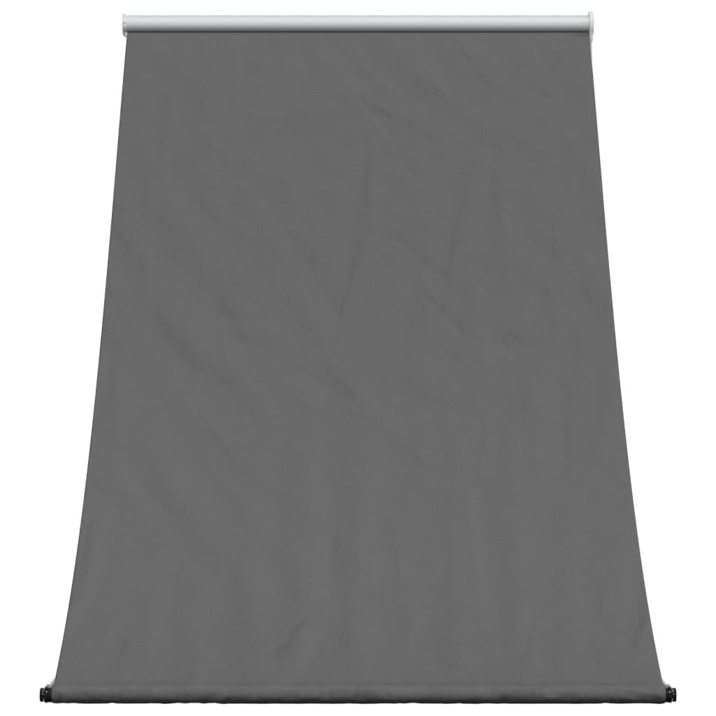 Tenda da Sole Retrattile Antracite 150x150 cm Tessuto e Acciaio