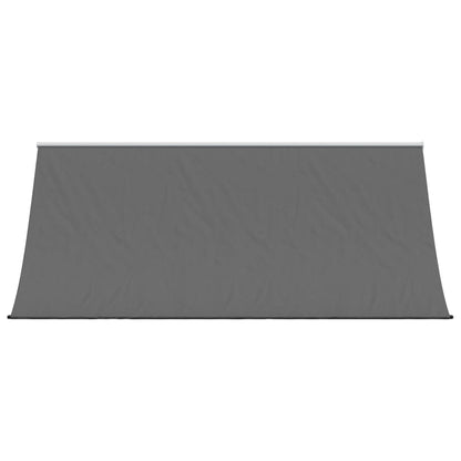 Tenda da Sole Retrattile Antracite 300x150 cm Tessuto e Acciaio