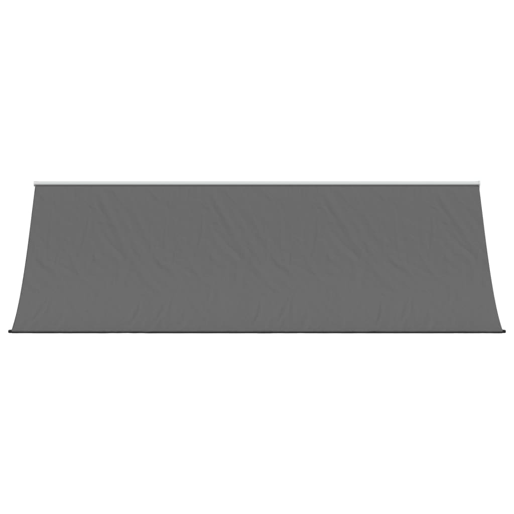 Tenda da Sole Retrattile Antracite 350x150 cm Tessuto e Acciaio