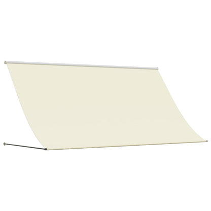 Tenda da Sole Retrattile Crema 300x150 cm in Tessuto e Acciaio