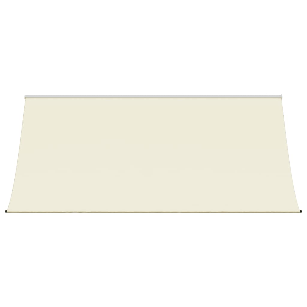 Tenda da Sole Retrattile Crema 300x150 cm in Tessuto e Acciaio