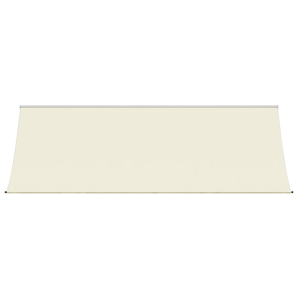 Tenda da Sole Retrattile Crema 350x150 cm in Tessuto e Acciaio