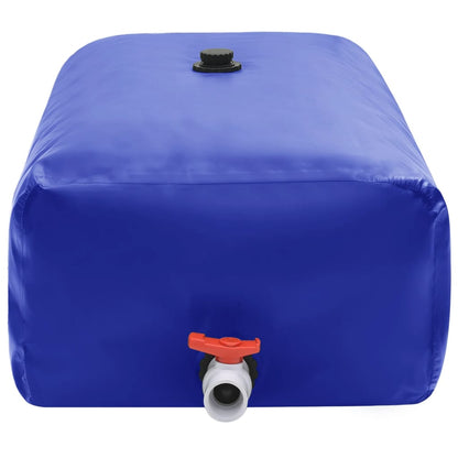 Serbatoio Acqua con Rubinetto Pieghevole 500 L in PVC