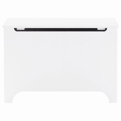 Contenitore con Coperchio RANA Bianco 80x49x54 cm Massello Pino